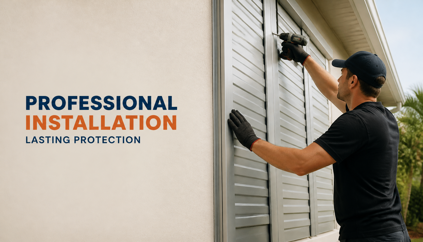 Hurricane Shutter Installation in Manatee County: Hiring a Pro