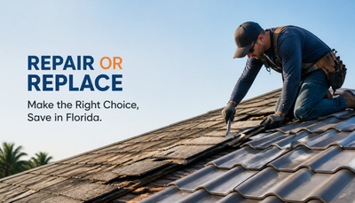 Roof Repair vs Replacement Cost in Florida: Side-by-Side Guide